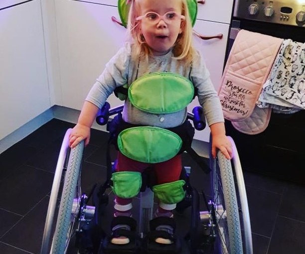 ” Bella is doing so well and is such a strong, beautiful, happy, smiley, little fighter who loves her cuddles and who is so very loved and absolutely doted on by her 2 big brothers.&nbsp;“